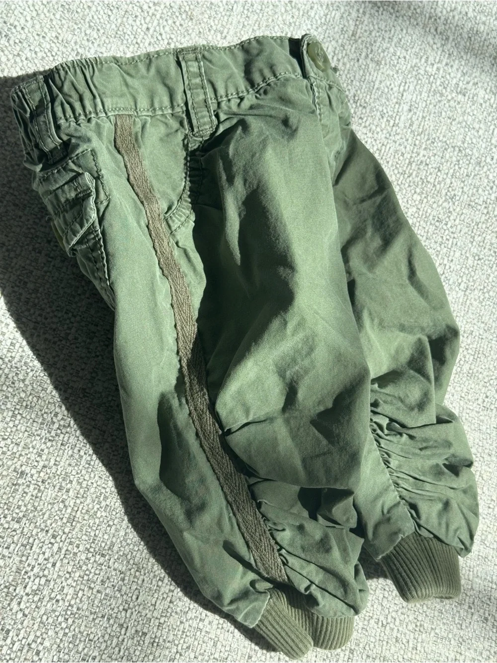 Old Navy Olive Green Cargo Jogger Pants